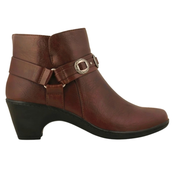 👣🟣EASY STREET Bailey Faux Leather Western Booties, footwear, shoes, Boot - Picture 8 of 10